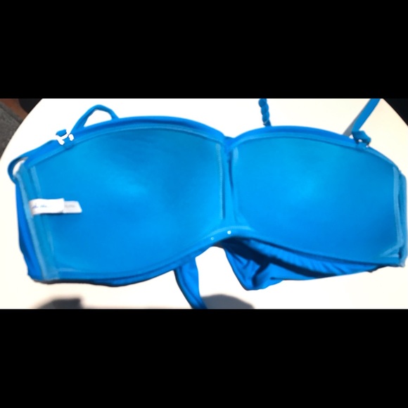 Aqua blue bikini top - Picture 5 of 5